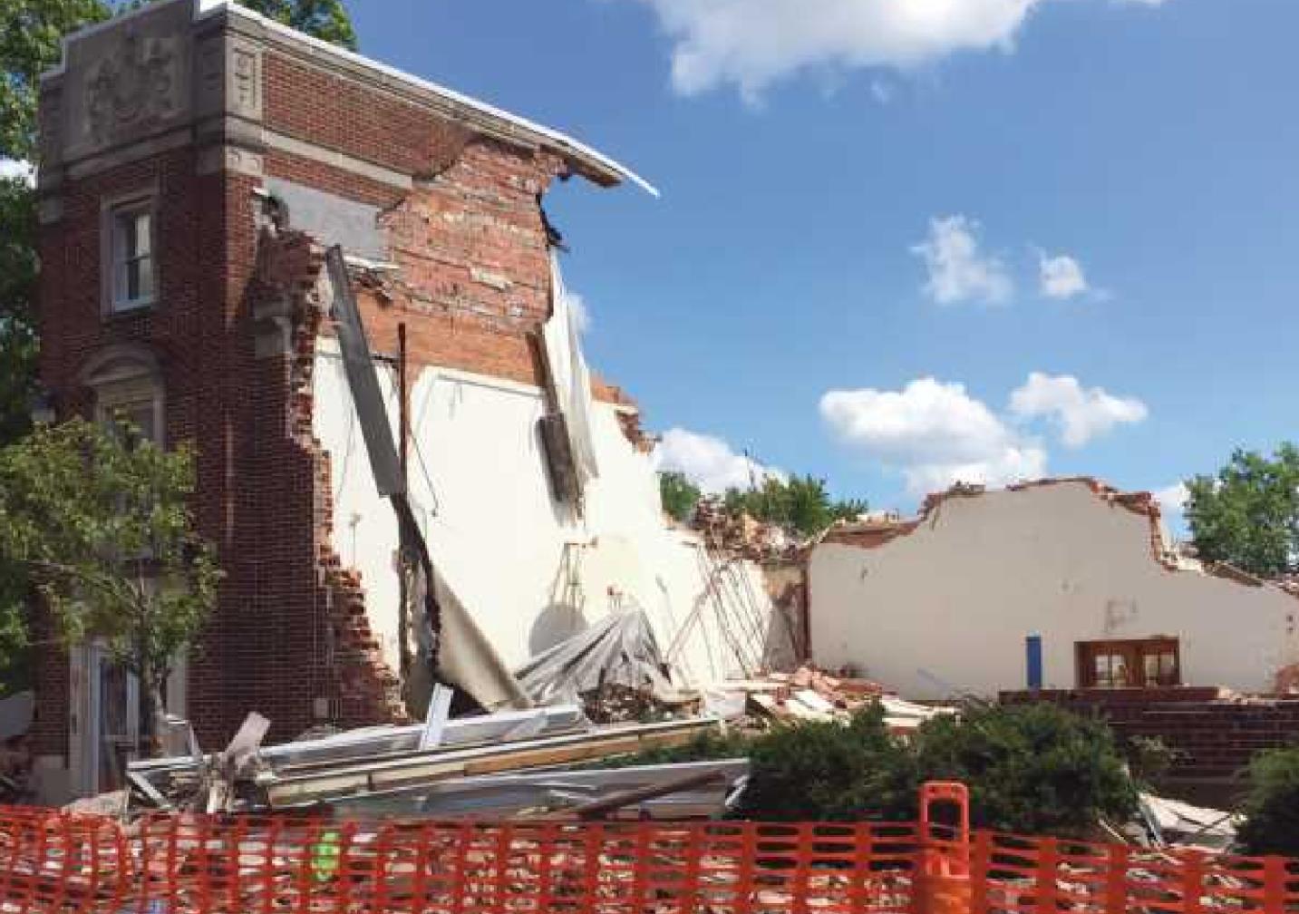 Demolition Begins At Eagle Point School Rossford Record Journal