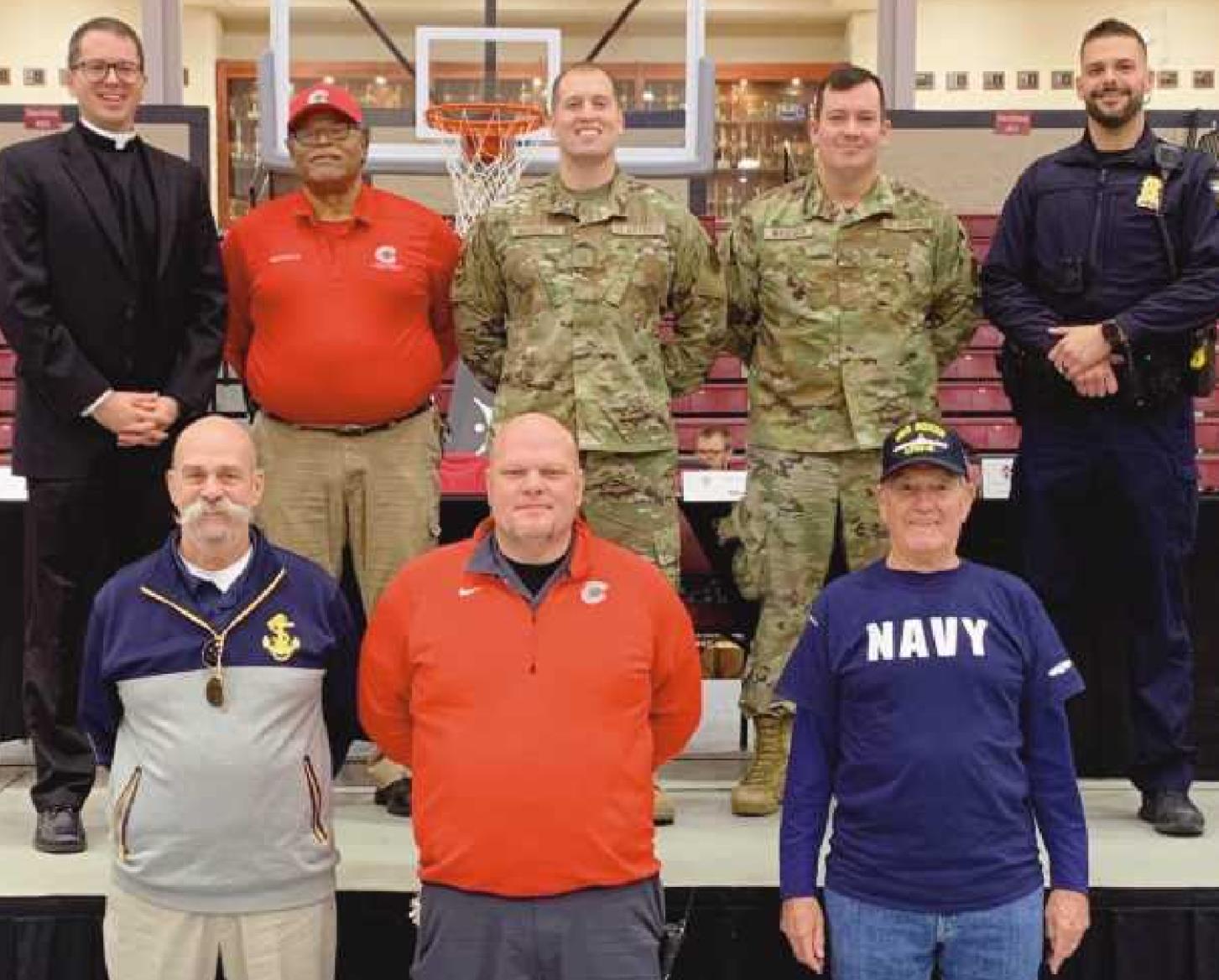 Central Catholic High School honors local military veterans | Rossford ...