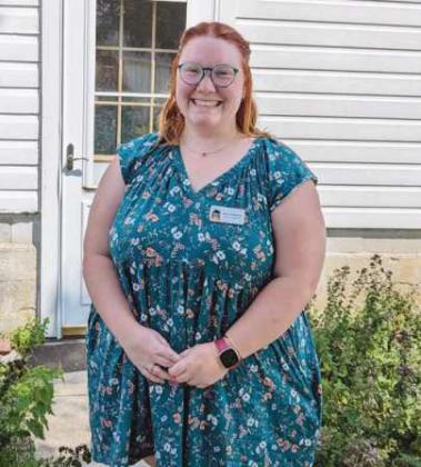 Anna Cotterman recently joined the park district as the Carter Historic Farm specialist.
