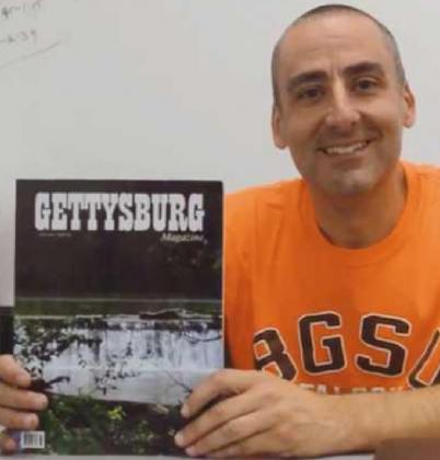 Social studies teacher pens Gettysburg magazine article