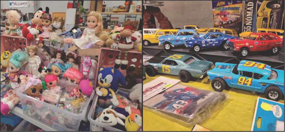Toy show at TOCA in Rossford April 20