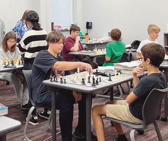 The RHS chess team practices for the upcoming season. Rossford will host its annual tournament on October 28.