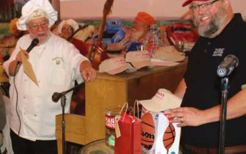 Door prize raffle from last year’s “Spring Into Swing.”