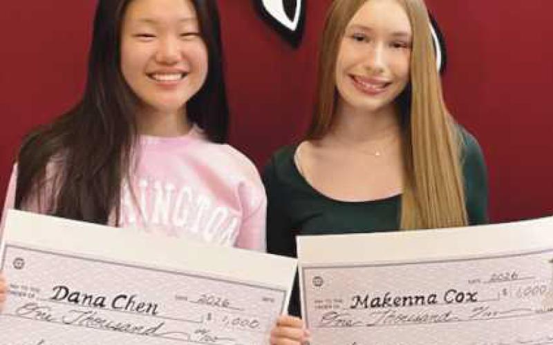 From left: Dana Chen and Mackenna Cox.