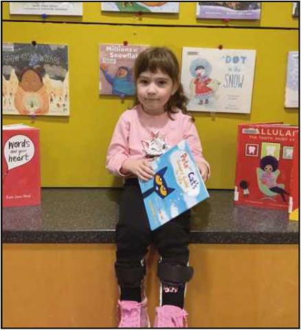 Rossford Library adds a new member to 1,000 Books Before Kindergarten club