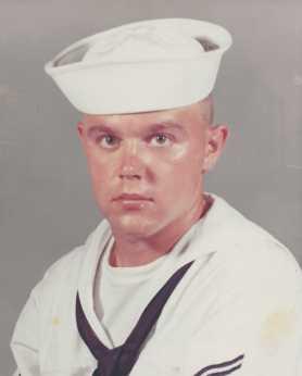 “The U.S. Navy didn’t have much to work with at first,” Mandell said, laughing. Pictured above, Boot Camp Great Lakes, Illinois, 1966.