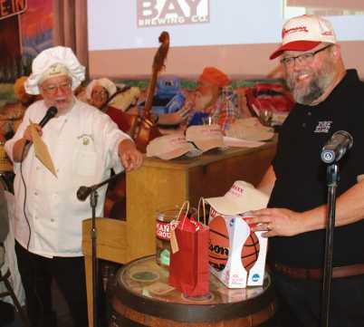 Door prize raffle from last year’s “Spring Into Swing.”