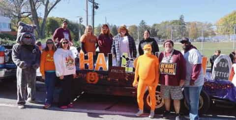 Rossford Halloween parade