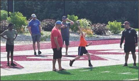 Punt, Pass, Kick tournament held