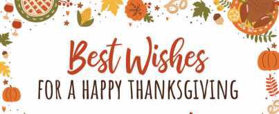 Thanksgiving closings