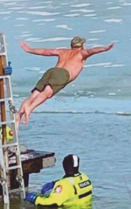 Rossford Police Chief Todd Kitzler’s 2025 plunge.
