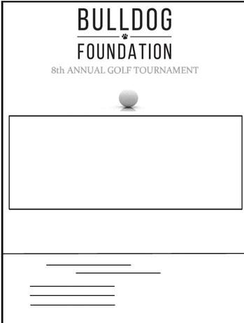 Bulldog Foundation to hold golf tournament Sept. 22