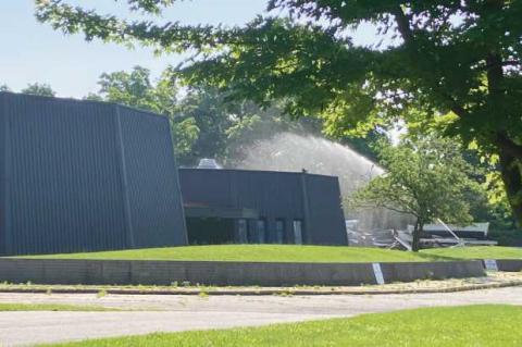 Demolition of Indian Hills Elementary School has begun.