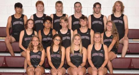 RHS cross country boys team roster–Ian Clark, Austin Cramer, Logan Cramer, Nicholas Gladieux, Joshua Grix, Jacob Hope, Tyler Knehr, Emmanuel Schutte, Trevor Schutte and Johnny Tokar. Girls team–Berlyn Albright, Gabrielle Boyd, Aliana Cliche, Celeste Hughes, Alexia Irvin, Macey Laubenthal and Isabelle Underwood.