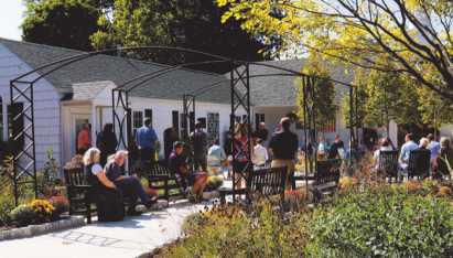 The new 577 courtyard garden oasis renovation.