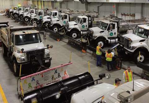 Drivers asked to be extra alert and give crews room to work