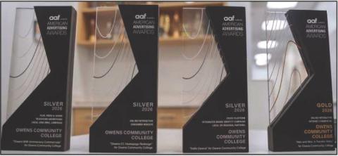 Owens Marketing Office wins four Toledo American Advertising Federation Addy Awards