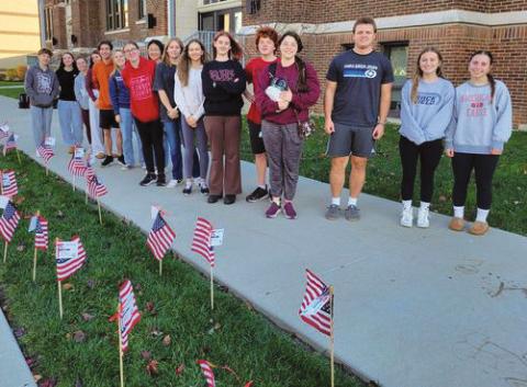 SOS Club participates in week of activities to honor veterans