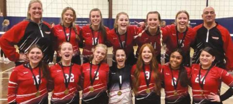 Rage Volleyball Club wins league championship