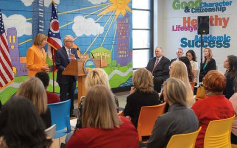 Ohio Governor Mike DeWine announced in Toledo the launch of an effort to improve birth outcomes and reduce infant mortality rates.