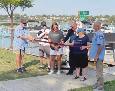 Rossford dedicates docks in memory of marina guards