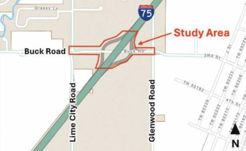 Study area location map