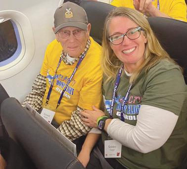 Rossford teacher has memorable experience as Honor Flight guardian