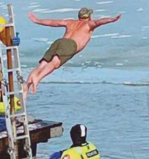 Rossford Police Chief Todd Kitzler’s 2025 plunge.