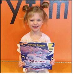 Gabi Geis with her new book.