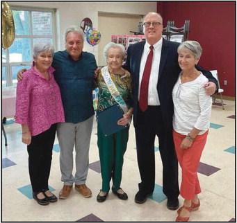 Mayor Neil MacKinnon III proclaimed October 21, 2024, as Norah Colapietro day. She was honored for reaching her 100th birthday.
