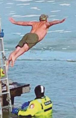 Rossford Police Chief Todd Kitzler’s 2025 plunge.