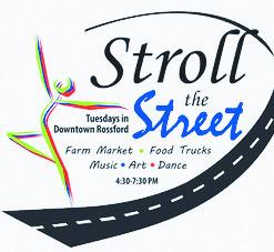 Stroll the Street events next Tuesday