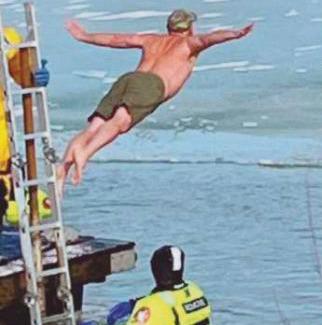 Rossford Police Chief Todd Kitzler’s 2025 plunge.