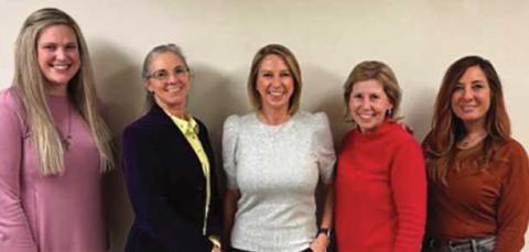 The Wood County Republican Women’s Club is a 501c4 grassroots women’s organization seeking to empower Republican women to serve as leaders in the political, governmental and civic arenas. The executive committee of the club (from left): Dr. Megan Costello, treasurer; Tiffany Densic, second vice president; Sally Culling, president; Dr. Marcia Latta, first vice president, and Julie Hicks, secretary. Not pictured: Beverley Hirzel, immediate past president.