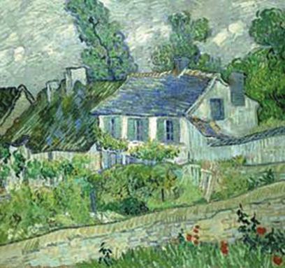 Vincent van Gogh, Houses at Auvers (1890), oil on canvas, purchased with funds from the Libbey Endowment, Gift of Edward Drummond Libbey. Photo: Toledo Museum of Art