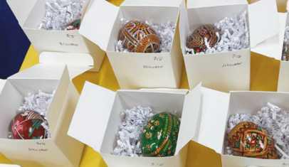 Pysanky eggs