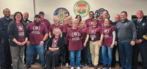 Graduates from the 2022 class of Rossford’s Citizens Police Academy.