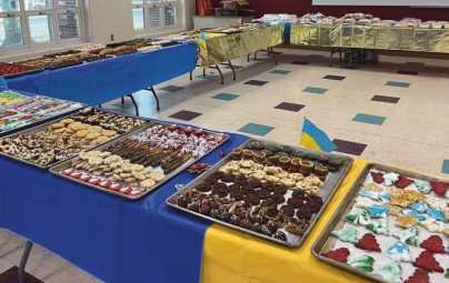 Toledo Helps Ukraine hosts fourth Cookie Walk Fundraiser