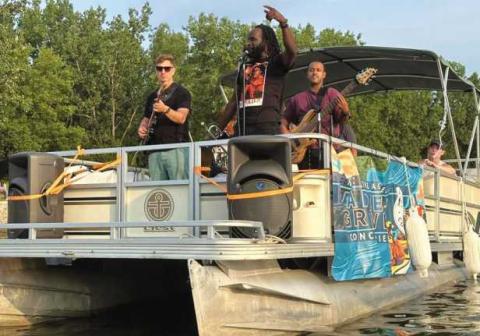 Black Swamp Conservancy’s floating concert series makes waves on the Maumee River