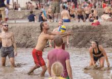 Annual mud volleyball tournament returns for 15th year on Saturday, August 29
