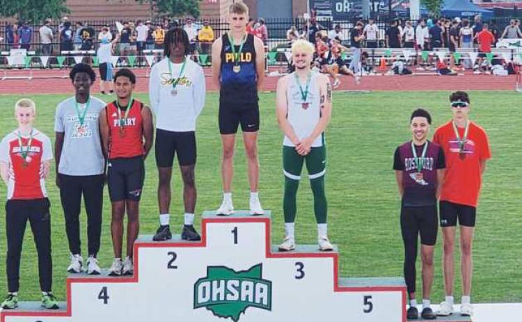 RHS graduate competes in state high jump