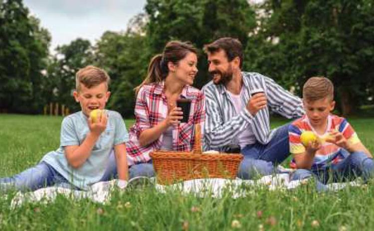 Having a picnic at your local park can be a fun way to spend a summer afternoon.