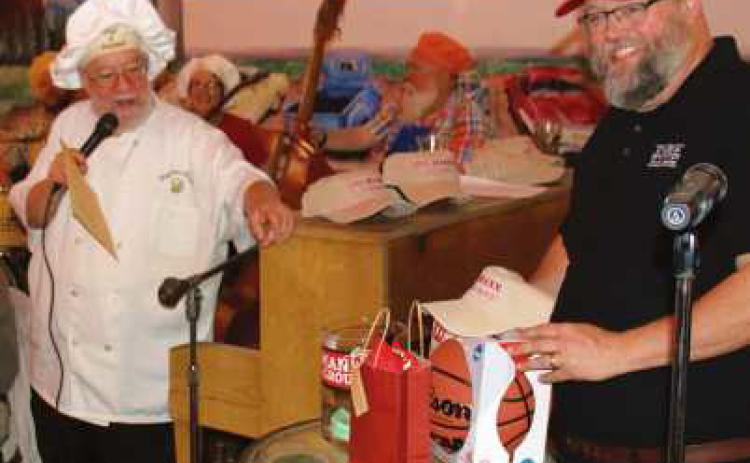 Door prize raffle from last year’s “Spring Into Swing.”