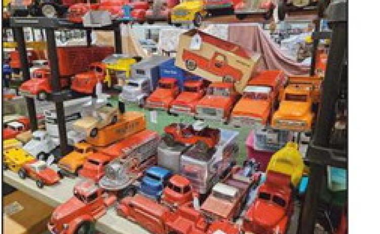 A selection of toy cars available for purchase.