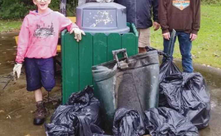 Scout troop helps Clean Your Streams