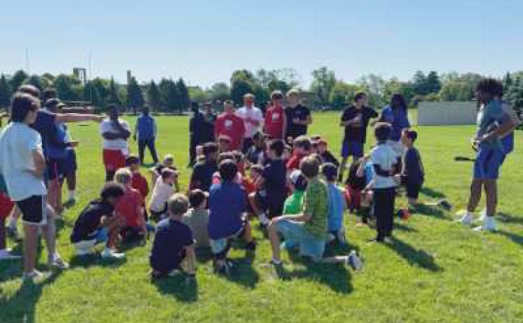 St. Francis de Sales School’s football camp