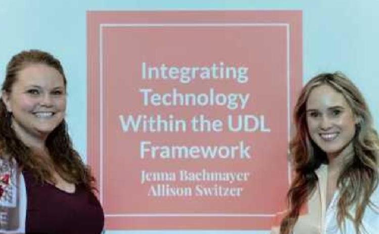 Teachers give presentation on technology in education