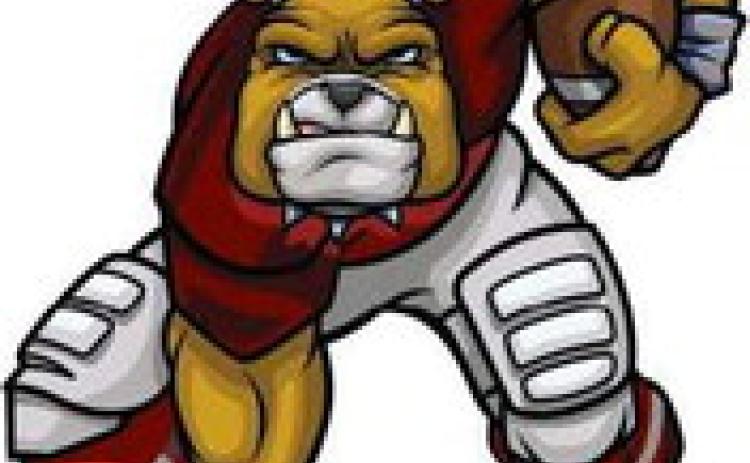 Visiting Bulldogs shut out by Otsego Knights, 30-0, to open league play