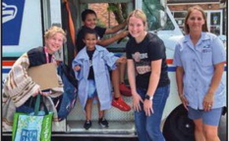 Rossford Library hosts Touch-a-Truck event