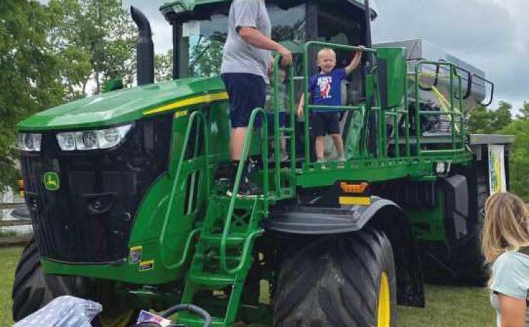 Those attending the safety fair can get an up-close look at farm and construction equipment as well as a variety of safety vehicles.